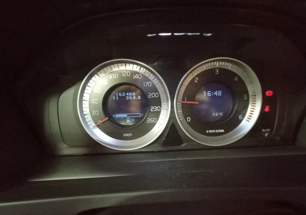 Volvo S60 cena 33880 przebieg: 163000, rok produkcji 2011 z Kraków małe 137